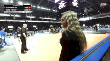 132 lbs Quarterfinal - Creed Wright, Darrington vs Alika Angeles, Kentridge