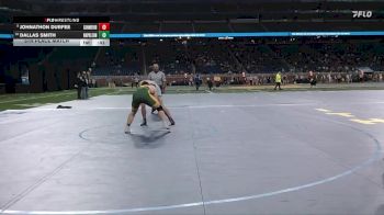 D3-215 lbs 5th Place Match - Johnathon Durfee, Meridian Early College HS vs Dallas Smith, Napoleon