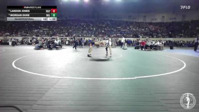 B4A-120 lbs Quarterfinal - Landon Jones, Sulphur vs Morgan Duke, Sallisaw