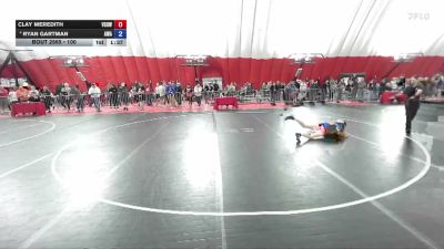 100 lbs Champ. Round 1 - Clay Meredith, Victory School Of Wrestling vs Ryan Gartman, Askren Wrestling Academy