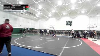 113 lbs Champ. Round 1 - Allan Mejia, Warren vs Emiliano Cantu, Mayfair