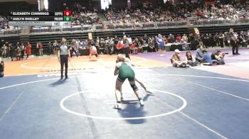 6A 125 lbs 5th Place Match - Elizabeth Cummings, Coppell vs Jaelyn Skelley, Prosper