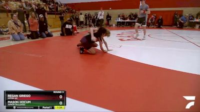 67-70 lbs Round 3 - Regan Griego, Eaton WC vs Mason Hocum, Junior Bulldogs