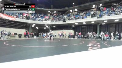 115 lbs Champ. Round 1 - Kendra Padilla, Unattached vs Ruby Vences, Unattached