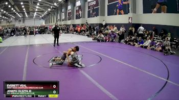 75 lbs Quarterfinal - Joseph Olszta Iii, All American Wrestling Club vs Everett Veal, West Texas Grapplers Wrestling Club