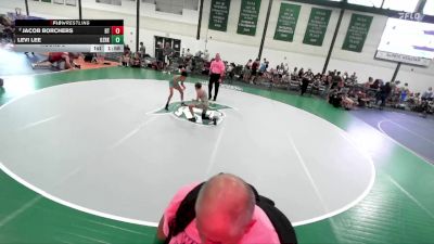 86-96 lbs Round 2 - Jacob Borchers, Beardstown Tigers vs Levi Lee, Rise Wrestling Academy