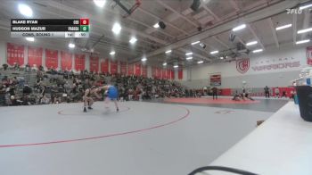 150 lbs Cons. Round 1 - Hudson Mazur, Pagosa Springs vs Blake Ryan, Cedaredge