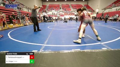 126 lbs Quarterfinal - Talon Tahdooahnippah, Elgin Wrestling vs Alex Zulpo, Team Zulpo