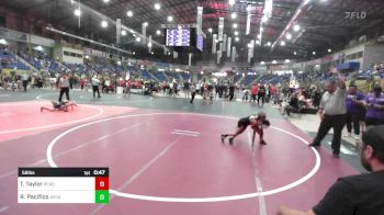 58 lbs Quarterfinal - Tyren Taylor, Ready RP Nationals Wrestling Team vs Rocco Pacifico, Arvada West