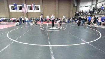 150 lbs Champ. Round 1 - Greyson Kidd, McAlester vs Rowdy Narron, St. Michael The Archangel