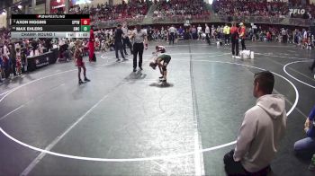 50 lbs Champ. Round 1 - Max Ehlers, Syracuse Mat Club vs Axon Higgins, St Paul Youth Wrestling