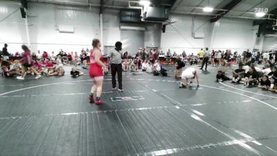 175 lbs Round 1 (4 Team) - Lilly Junkins, Level Up Wrestling Center vs Kaylah Evans, R&R Ladies Purple