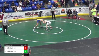 157 lbs Round Of 64 - Christian McCall, Huntingdon vs Brody Houser, River Valley