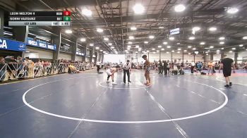 127 lbs Round Of 32 - Leon Melton II, Warhawks - MS vs Soeni Vazquez, Mat Warriors Gold MS - MS