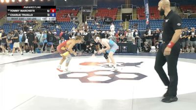 132 lbs Champ. Rd Of 32 - Tommy Marchetti, New Jersey vs Charlie Trujillo, Texas