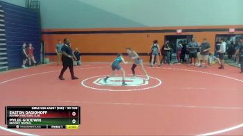 94-100 lbs Round 2 - Easton Dadiomoff, Mayhem Wrestling Club vs Mylee Goodwin, Bradley Central