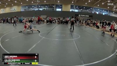 76 lbs Round 4 (6 Team) - Joey Messina, Ohio Gold vs Calvin Babcock, Team Gotcha