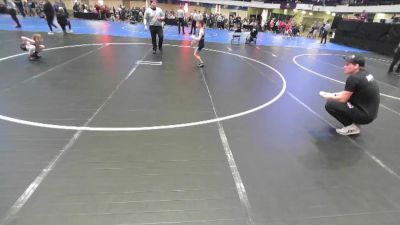 Boys 3rd-4th Grade - 77 Champ. Round 2 - Ryker Hamann, DC Elite Wrestling vs Isaac Kaalberg, Immortal Athletics WC