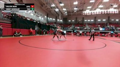 235 lbs Semifinal - Emmy Gonzalez, Franklin vs Fallon Silva, Coppell