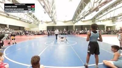 50 lbs Rr Rnd 2 - Parker Sauer, Wrecking Crew Wrestling Academy vs Jonathan McLaughlin, Thunderstruck K3