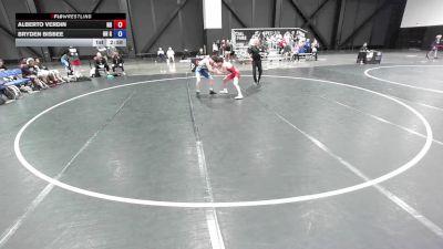 100 lbs Alberto Verdin, North Dakota vs Bryden Bisbee, Ohio Gray