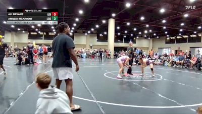 138 lbs Quarterfinal - Ali Bryant, Ground Zero Wrestling vs Amelia McKnight, Lincoln East High School/NWTC