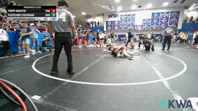 112 lbs Quarterfinal - Tripp Martin, Team Tulsa Wrestling Club vs Fletcher Cochran, Husky WC
