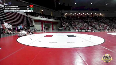 215 lbs Finals (8 Team) - Treyson Germany, STILLWATER vs Seth Hernandez, BIXBY