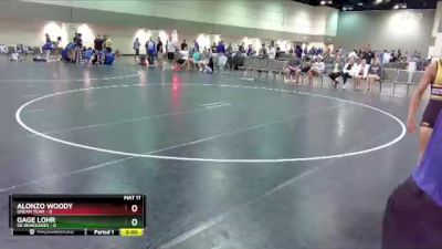 106 lbs Round 4 (16 Team) - Alonzo Woody, Dream Team vs Gage Lohr, SD Renegades