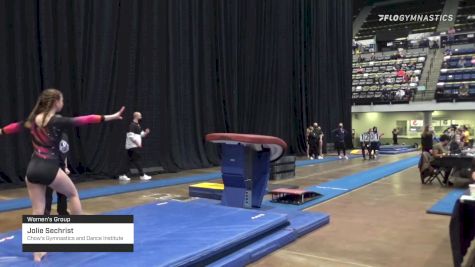 Jolie Sechrist - Women's Group, Chow's Gymnastics and Dance Institute - 2021 Women's Xcel Region 4 Championships
