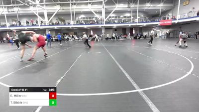 285 lbs Consi Of 16 #1 - Ethan Miller, Lock Haven vs Trent Sibble, Binghamton - UnAttached