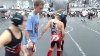 52 lbs Round 4 (6 Team) - Chase Gieger, The Outsiders vs Vincent Padilla, Mat Assassins