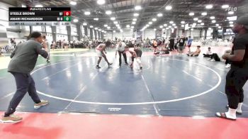 182 lbs Round Of 32 - Steele Brown, MF Dynasty vs Amari Richardson, MI MAFIA (COBRA MAFIA)