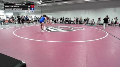 Champ. Round 1 - Riley Lancaster, Trident Wrestling Club vs Isabella McFarlane, Florida