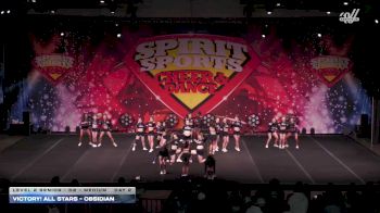 Victory! Allstars - Obsidian [2026 L2 Senior - D2 - Medium Day 2] 2026 Spirit Sports Myrtle Beach Nationals