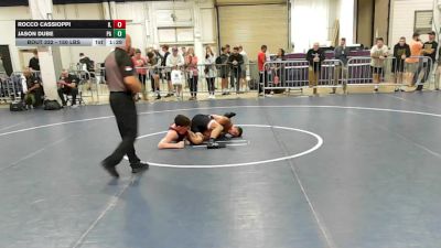 150 lbs Round Of 16 - Rocco Cassioppi, IL vs Jason Dube, PA