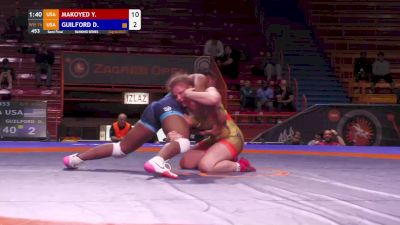 76 kg Semifinal - Yelena Makoyed, USA vs Dymond Guilford, USA