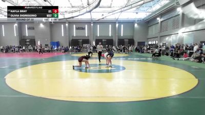 145 lbs Round Of 32 - Kayla Bray, Bethel vs Olivia DiGregorio, Woodstock Academy