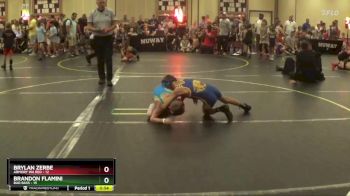 70 lbs Round 1 (4 Team) - Brylan Zerbe, Armory WA Red vs Brandon Flamini, Bad Bass