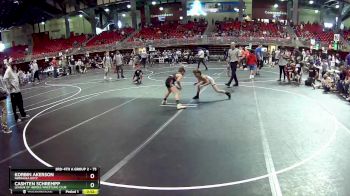 75 lbs 2nd Place Match - Korbin Akerson, Nebraska Boyz vs Cashten Schrempp, League Of Heroes Wrestling Club