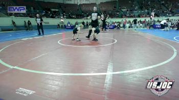 49 lbs Consi Of 8 #2 - Cash Foust, Tuttle Wrestling vs Grady Gill, Husky Wrestling Club