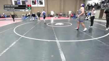 285E 3rd Place Match - Heyden Whiteside, Piedmont vs Colton Flynt, Choctaw