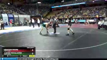 138 lbs Champ. Round 1 - Carter McCallister, Rock Bridge vs Grayson Moore, Fort Osage