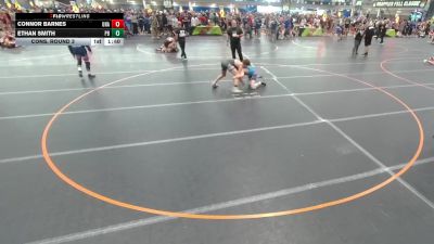 120 lbs Cons. Round 3 - Connor Barnes, Unattached vs Ethan Smith, Unattached