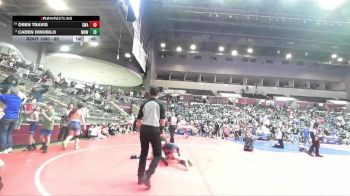 85 lbs Cons. Semi - Oren Travis, Spartan Wrestling Academy vs Caden Dinubilo, Mighty Bluebirds Wrestling
