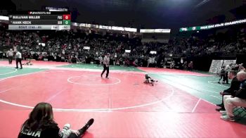 80 lbs Cons. Round 4 - Hank Keck, SCRA vs Sullivan Miller, POC3