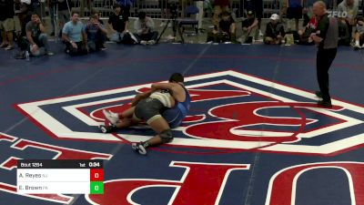 190 lbs 7th Place - Alex Reyes, NJ vs Elijah Brown, PA