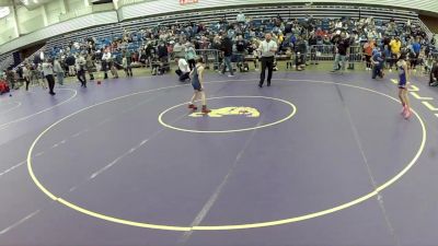 10U Boys - 63 lbs Champ. Round 2 - Rayden Garrett, Garrett Wrestling Club vs Owen Michael, Contenders Wrestling Academy