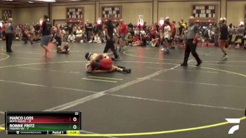 120 lbs Finals (8 Team) - Robbie Fritz, Triumph WC vs Marco Loss, Death Squad