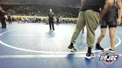 119 lbs Consi Of 16 #2 - LANDON Farmer, Lions Wrestling Academy vs Lane Padgett, Team Tulsa Wrestling Club